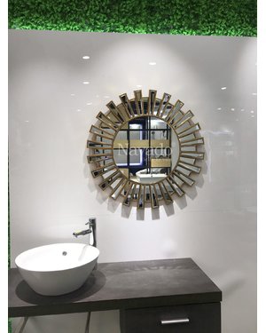 Gia công gương phòng tắm bỉ nghệ thuật Athena