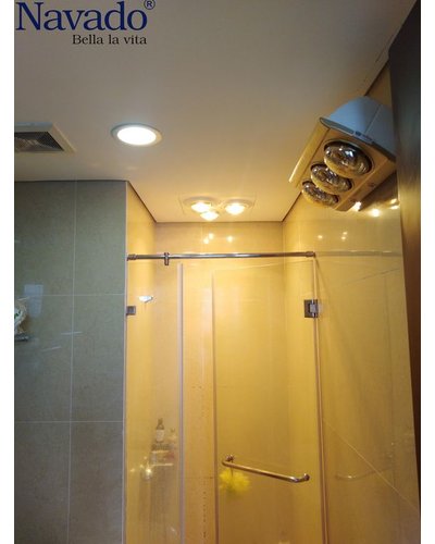 Đèn sưởi nhà tắm treo tường 3 bóng