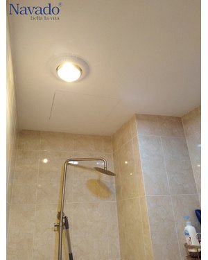 Đèn sưởi âm trần nhà tắm 1 bóng