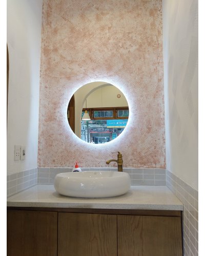 Gương đèn led hắt trắng phòng tắm