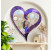 Gương Decor Phòng Khách Nghệ Thuật Purple Heart NAV 2112