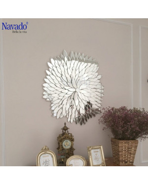 GƯƠNG NGHỆ THUẬT DECOR PHÒNG KHÁCH CAO CẤP NATURAL NAV 2041